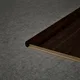A close-up of a MDF L Nosing Profile Aristo PM 00356 X | 8 ft x 25 x 45 x 12 mm | Compatible for Laminate Wood Floor LF 00243 available at Material Depot in Bangalore