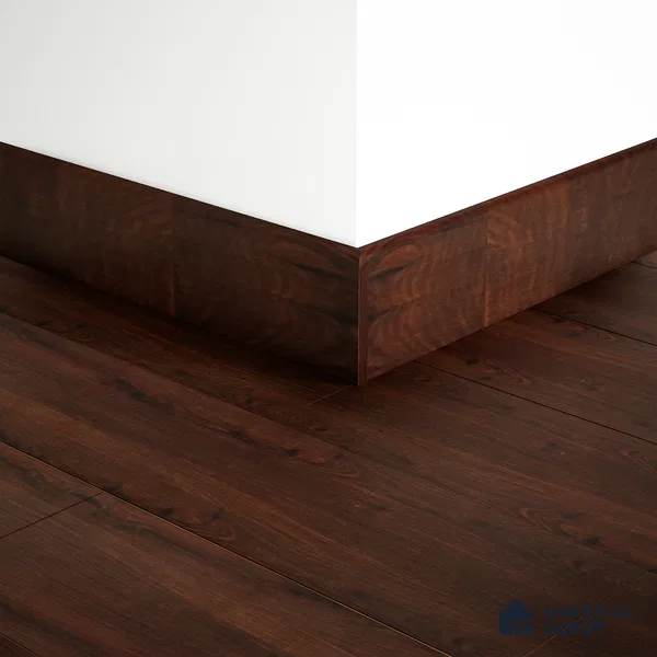 MDF Skirting Aristo Premium PM 00367 E | 8 ft x 3 Inch | Compatible for Laminate Wood Floor LF 00244