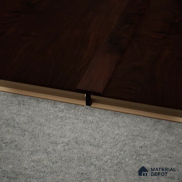MDF T Profile Aristo Premium PM 00367 N | 8 ft x 16 mm x 12 mm | Compatible for Laminate Wood Floor LF 00244