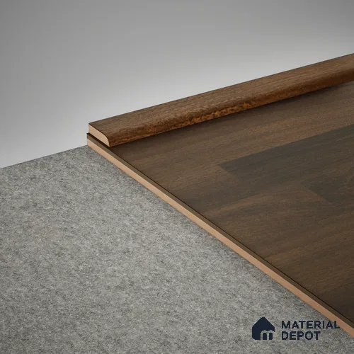 MDF Corner Beading Profile Aristo PM 00362 B | 8 ft x 18 mm x 12 mm | Compatible for Laminate Wood Floor LF 00245