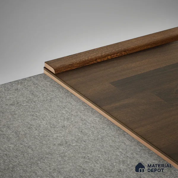 MDF Corner Beading Profile Aristo PM 00362 C | 8 ft x 25 mm x 12 mm | Compatible for Laminate Wood Floor LF 00245