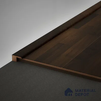 MDF Edge Profile Aristo PM 00362 S | 8 ft x 16 mm x 12 mm | Compatible for Laminate Wood Floor LF 00245