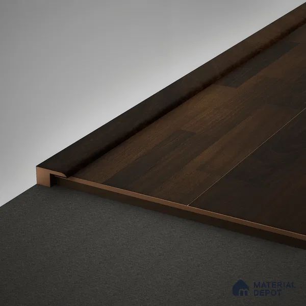 MDF Edge Profile Aristo PM 00362 S | 8 ft x 16 mm x 12 mm | Compatible for Laminate Wood Floor LF 00245