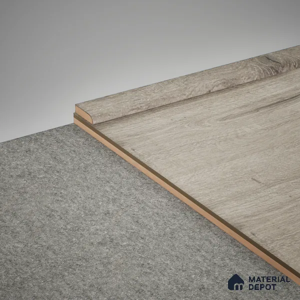 MDF Corner Beading Profile Aristo Premium PM 00369 C | 8 ft x 25 mm x 12 mm | Compatible for Laminate Wood Floor LF 00246