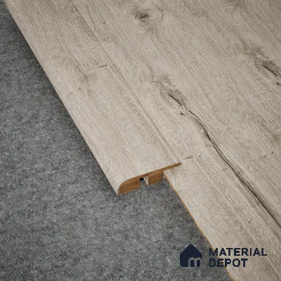MDF Reducer R Profile Aristo Premium PM 00369 K | 8 ft x 23 mm x 12 mm | Compatible for Laminate Wood Floor LF 00246