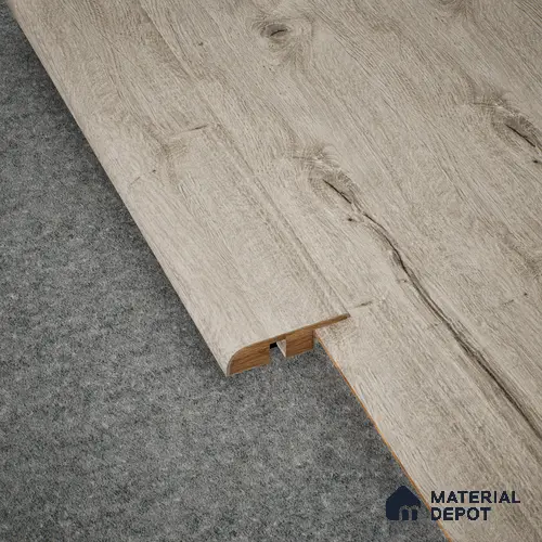 MDF Reducer R Profile Aristo Premium PM 00369 K | 8 ft x 23 mm x 12 mm | Compatible for Laminate Wood Floor LF 00246