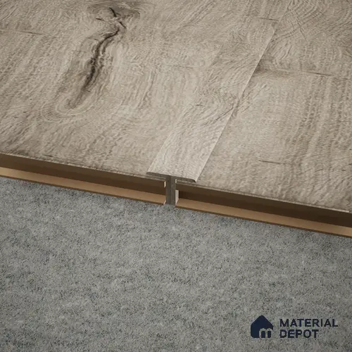MDF T Profile Aristo Premium PM 00369 N | 8 ft x 16 mm x 12 mm | Compatible for Laminate Wood Floor LF 00246