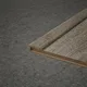 A close-up of a MDF L Nosing Profile Aristo Premium PM 00369 W | 8 ft x 25 x 25 x 12 mm | Compatible for Laminate Wood Floor LF 00246 available at Material Depot in Bangalore