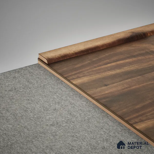 MDF Corner Beading Profile Aristo Premium PM 00364 B | 8 ft x 18 mm x 12 mm | Compatible for Laminate Wood Floor LF 00247
