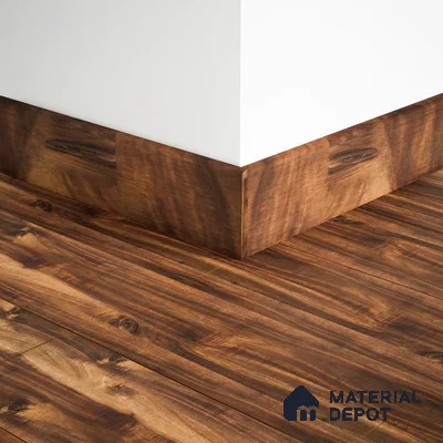 MDF Skirting Aristo Premium PM 00364 D | 8 ft x 2.5 Inch | Compatible for Laminate Wood Floor LF 00247
