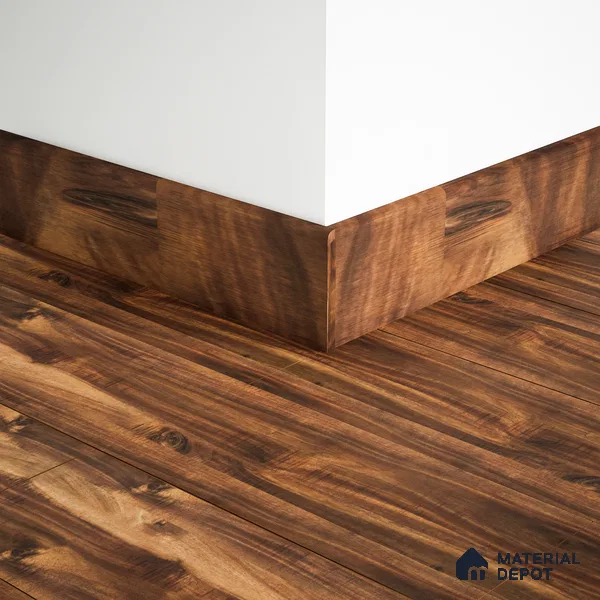 MDF Skirting Aristo Premium PM 00364 D | 8 ft x 2.5 Inch | Compatible for Laminate Wood Floor LF 00247