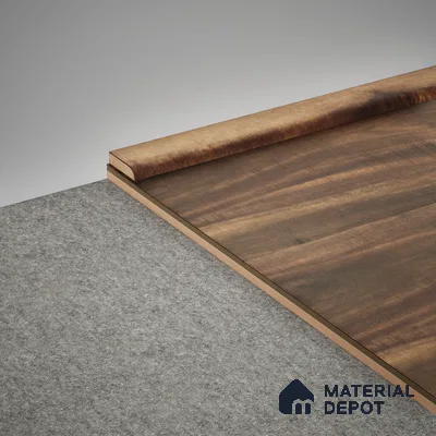 MDF Corner Beading Profile Aristo Premium PM 00364 | 8 ft x 12 mm x 12 mm | Compatible for Laminate Wood Floor LF 00247
