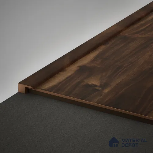 MDF Edge Profile Aristo Premium PM 00364 R | 8 ft x 12 mm x 12 mm | Compatible for Laminate Wood Floor LF 00247