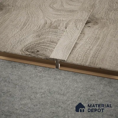 MDF T Profile Aristo Premium PM 00370 N | 8 ft x 16 mm x 12 mm | Compatible for Laminate Wood Floor LF 00248