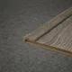 A close-up of a MDF L Nosing Profile Aristo Premium PM 00370 X | 8 ft x 25 x 45 x 12 mm | Compatible for Laminate Wood Floor LF 00248 available at Material Depot in Bangalore