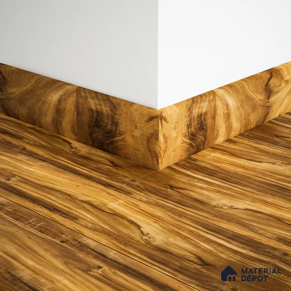 MDF Skirting Aristo PM 00361 E | 8 ft x 3 Inch | Compatible for Laminate Wood Floor LF 00249
