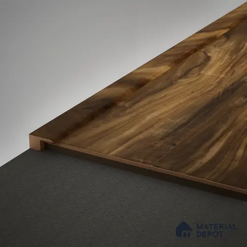 MDF Edge Profile Aristo PM 00361 T | 8 ft x 18 mm x 12 mm | Compatible for Laminate Wood Floor LF 00249