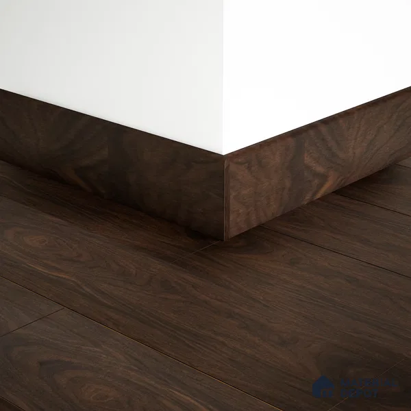 MDF Skirting Aristo Premium PM 00365 F | 8 ft x 3.5 Inch | Compatible for Laminate Wood Floor LF 00250