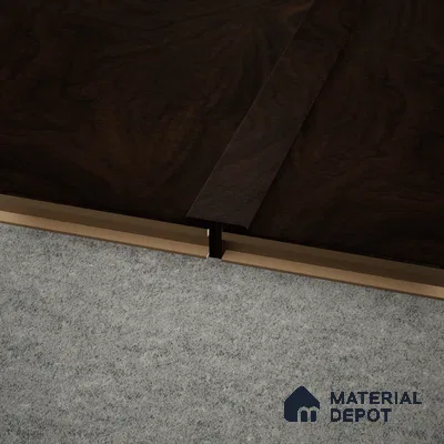 MDF T Profile Aristo Premium PM 00365 O | 8 ft x 18 mm x 12 mm | Compatible for Laminate Wood Floor LF 00250
