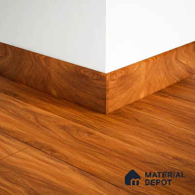 MDF Skirting Aristo Premium PM 00371 F | 8 ft x 3.5 Inch | Compatible for Laminate Wood Floor LF 00251