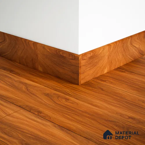 MDF Skirting Aristo Premium PM 00371 G | 8 ft x 4 Inch | Compatible for Laminate Wood Floor LF 00251