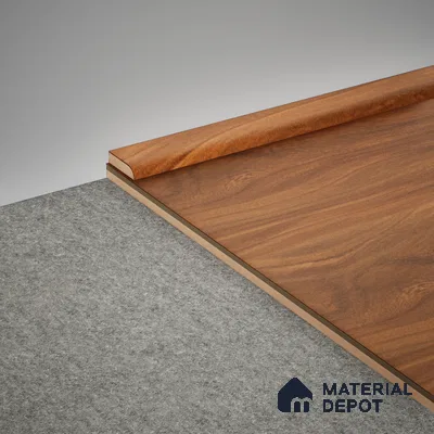 MDF Corner Beading Profile Aristo Premium PM 00371 | 8 ft x 12 mm x 12 mm | Compatible for Laminate Wood Floor LF 00251