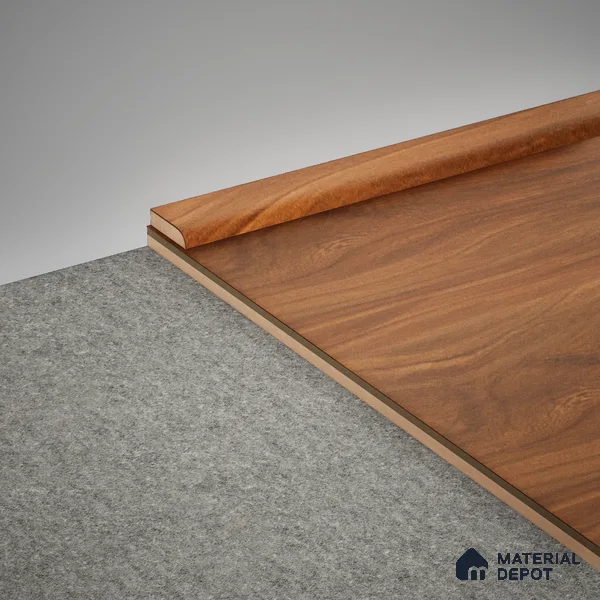 MDF Corner Beading Profile Aristo Premium PM 00371 | 8 ft x 12 mm x 12 mm | Compatible for Laminate Wood Floor LF 00251