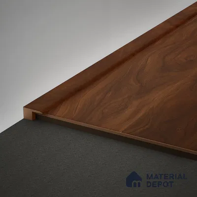 MDF Edge Profile Aristo Premium PM 00371 V | 8 ft x 25 mm x 12 mm | Compatible for Laminate Wood Floor LF 00251