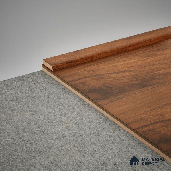 MDF Corner Beading Profile Aristo Premium PM 00366 C | 8 ft x 25 mm x 12 mm | Compatible for Laminate Wood Floor LF 00252