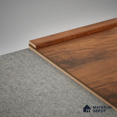 MDF Corner Beading Profile Aristo Premium PM 00366 | 8 ft x 12 mm x 12 mm | Compatible for Laminate Wood Floor LF 00252