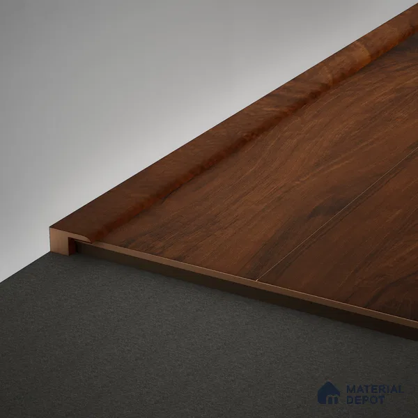 MDF Edge Profile Aristo Premium PM 00366 T | 8 ft x 18 mm x 12 mm | Compatible for Laminate Wood Floor LF 00252