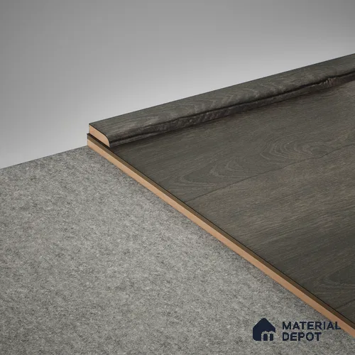 MDF Corner Beading Profile Aristo Premium PM 00372 C | 8 ft x 25 mm x 12 mm | Compatible for Laminate Wood Floor LF 00253