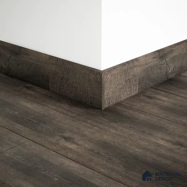 MDF Skirting Aristo Premium PM 00372 D | 8 ft x 2.5 Inch | Compatible for Laminate Wood Floor LF 00253