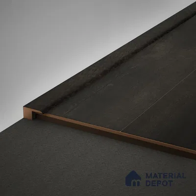 MDF Edge Profile Aristo Premium PM 00372 R | 8 ft x 12 mm x 12 mm | Compatible for Laminate Wood Floor LF 00253