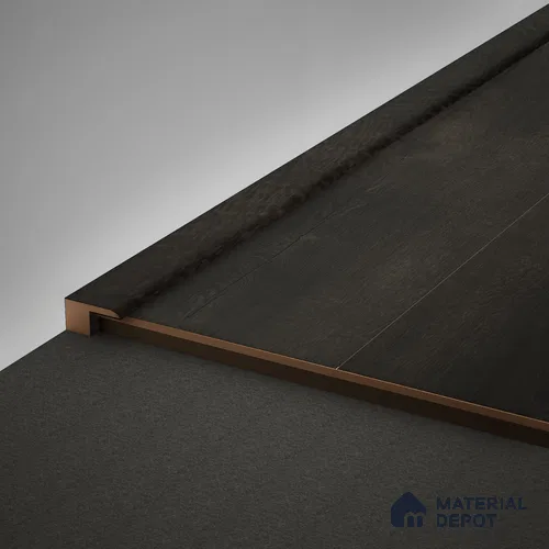 MDF Edge Profile Aristo Premium PM 00372 S | 8 ft x 16 mm x 12 mm | Compatible for Laminate Wood Floor LF 00253