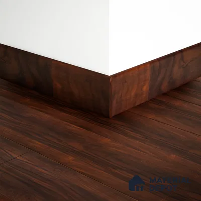 MDF Skirting Aristo Premium PM 00355 G | 8 ft x 4 Inch | Compatible for Laminate Wood Floor LF 00254