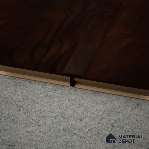 MDF T Profile Aristo Premium PM 00355 M | 8 ft x 12 mm x 12 mm | Compatible for Laminate Wood Floor LF 00254