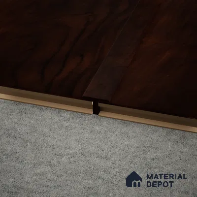 MDF T Profile Aristo Premium PM 00355 O | 8 ft x 18 mm x 12 mm | Compatible for Laminate Wood Floor LF 00254