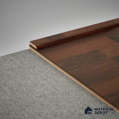 MDF Corner Beading Profile Aristo PM 00358 B | 8 ft x 18 mm x 12 mm | Compatible for Laminate Wood Floor LF 00255