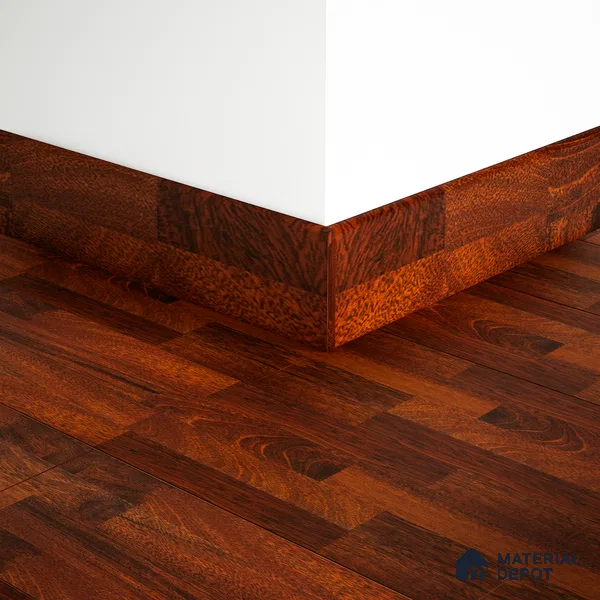 MDF Skirting Aristo PM 00358 E | 8 ft x 3 Inch | Compatible for Laminate Wood Floor LF 00255