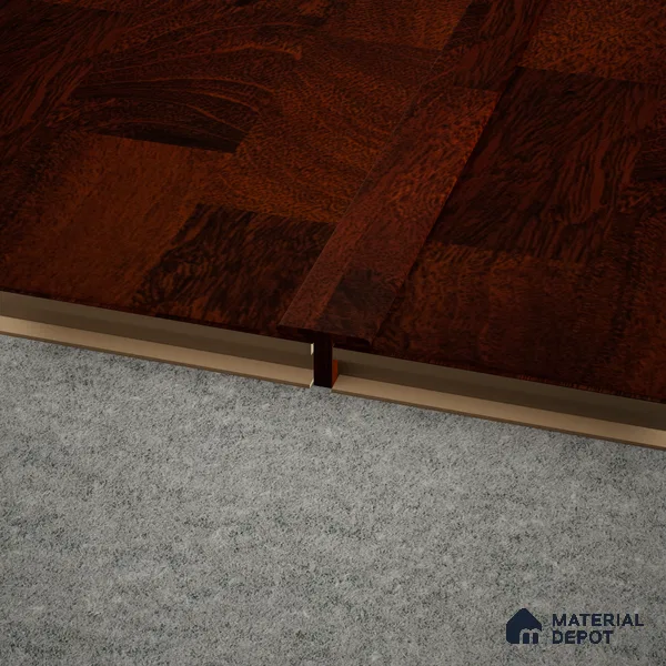 MDF T Profile Aristo PM 00358 N | 8 ft x 16 mm x 12 mm | Compatible for Laminate Wood Floor LF 00255