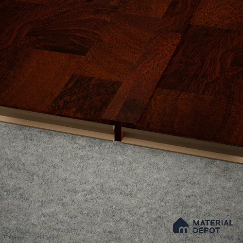 MDF T Profile Aristo PM 00358 O | 8 ft x 18 mm x 12 mm | Compatible for Laminate Wood Floor LF 00255