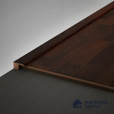 MDF Edge Profile Aristo PM 00358 R | 8 ft x 12 mm x 12 mm | Compatible for Laminate Wood Floor LF 00255