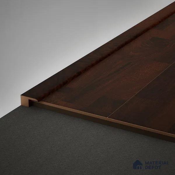 MDF Edge Profile Aristo PM 00358 R | 8 ft x 12 mm x 12 mm | Compatible for Laminate Wood Floor LF 00255