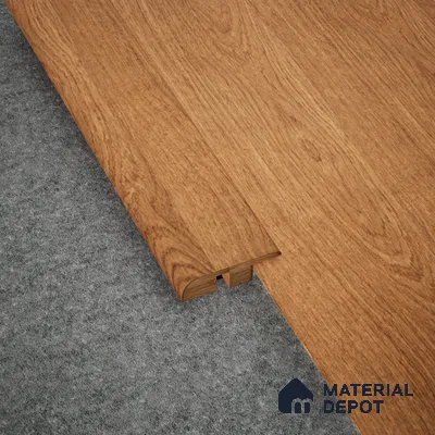 MDF Reducer R Profile Aristo Premium PM 00368 K | 8 ft x 23 mm x 12 mm | Compatible for Laminate Wood Floor LF 00256
