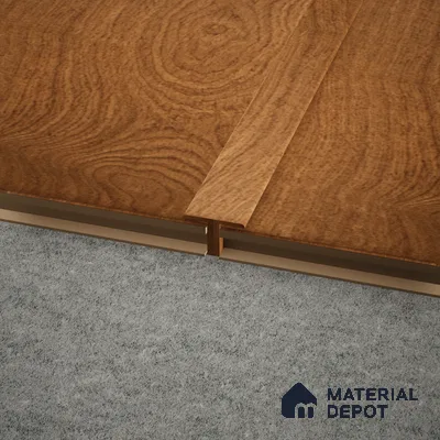 MDF T Profile Aristo Premium PM 00368 M | 8 ft x 12 mm x 12 mm | Compatible for Laminate Wood Floor LF 00256