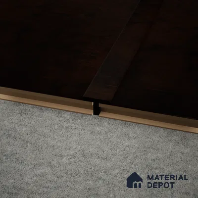 MDF T Profile Aristo PM 00357 O | 8 ft x 18 mm x 12 mm | Compatible for Laminate Wood Floor LF 00257