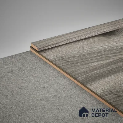 MDF Corner Beading Profile Aristo PM 00360 B | 8 ft x 18 mm x 12 mm | Compatible for Laminate Wood Floor LF 00258