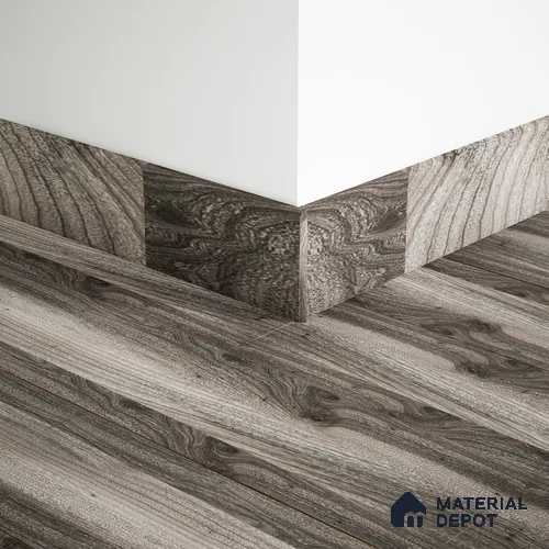MDF Skirting Aristo PM 00360 G | 8 ft x 4 Inch | Compatible for Laminate Wood Floor LF 00258