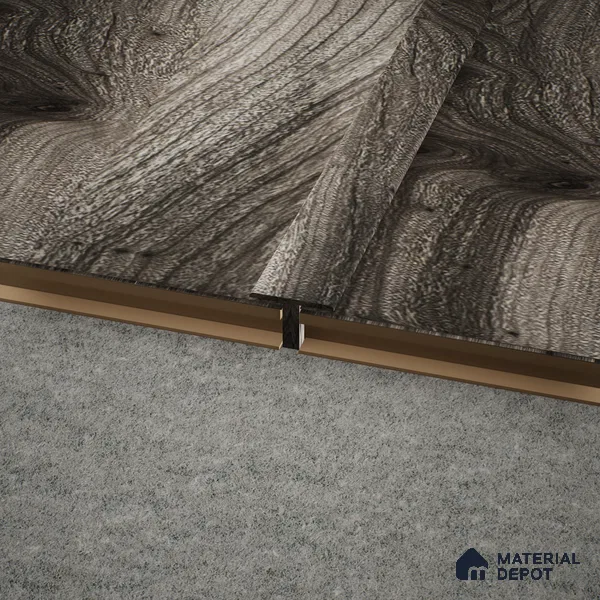MDF T Profile Aristo PM 00360 O | 8 ft x 18 mm x 12 mm | Compatible for Laminate Wood Floor LF 00258